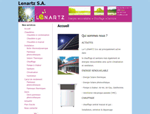 Tablet Screenshot of lenartz.be